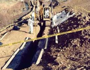 Huntington and Portsmouth: Overlapping Metals Capping Hazardous Landfill at Portsmouth